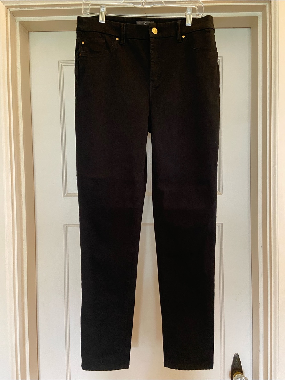 Chico’s Black Slim Straight Jeans